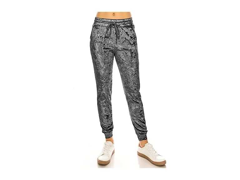 Always Women (XS) Velvet Jogger Pants