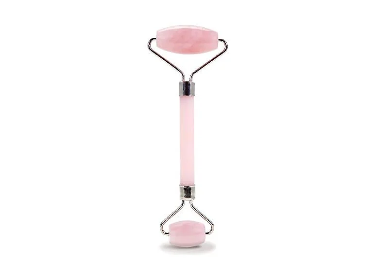 plusOne Plum Beauty Rose Quartz Facial Roller