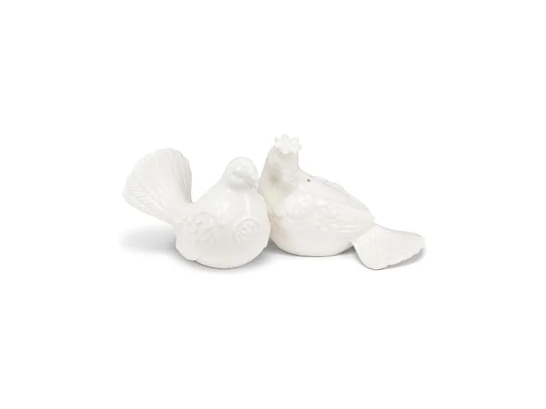 Abbott Collection Dove with Crown Salt & Pepper Shaker