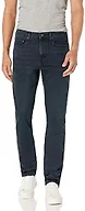 Amazon Essentials Men's Slim-Fit Jeans - Comfort Stretch Straight - Discontinued Colors, Blue Black Vintage, 36W x 29L