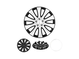 Cobra-Tek CBK-HP069-15-KR 4PC Hubcaps Red Start (15”)
