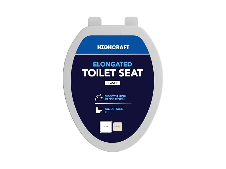 HIGHCRAFT Premium Elongated Toilet Seat