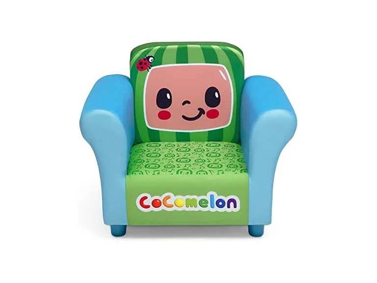 Delta Children Upholstered Chair, CoComelon