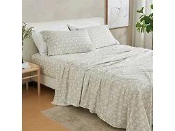 Cotton & Bamboo Blend Printed Sheet Set