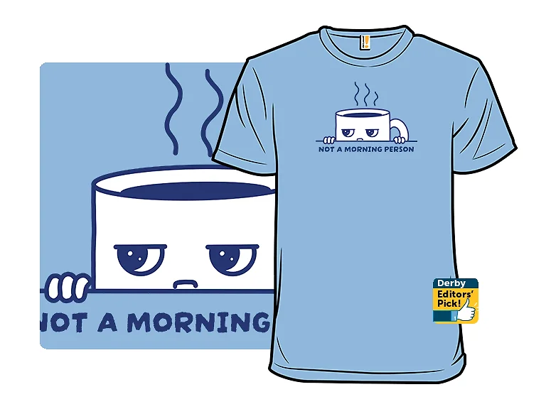 Not A Morning Person Doodle