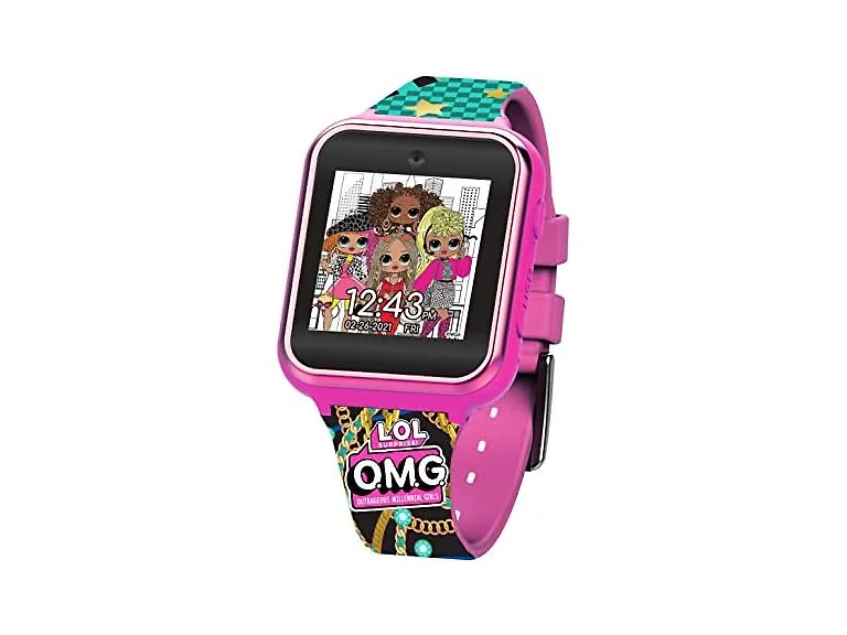 Accutime Kids LOL Surprise Pink Educational Watch
