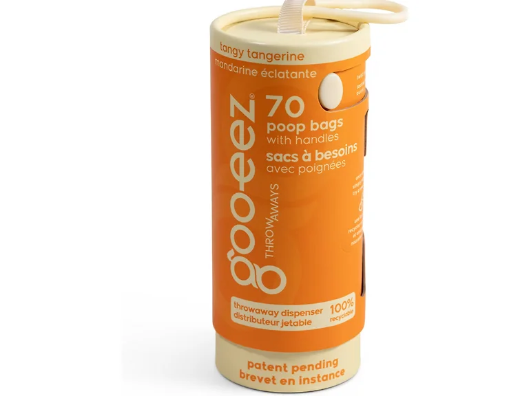 GOO EEZ- Fresh Eco-Friendly Poop Bag Tangy Tangerine Value Pk