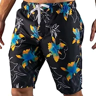 Kanu Surf mens Flex (Regular & Extended Sizes) Swim Trunks, Seagate Black, 3X US