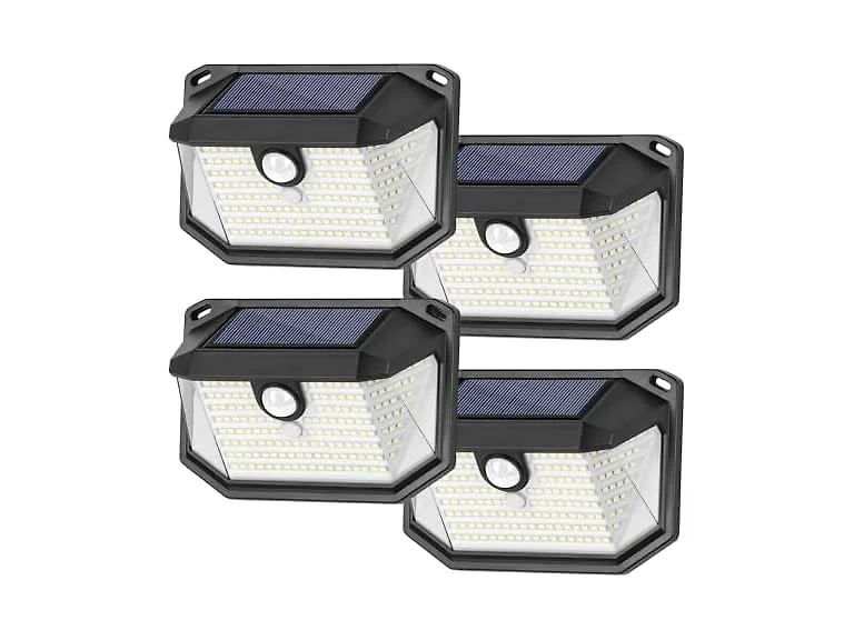 Brightever Motion Sensor Flood Lights 4 Pack
