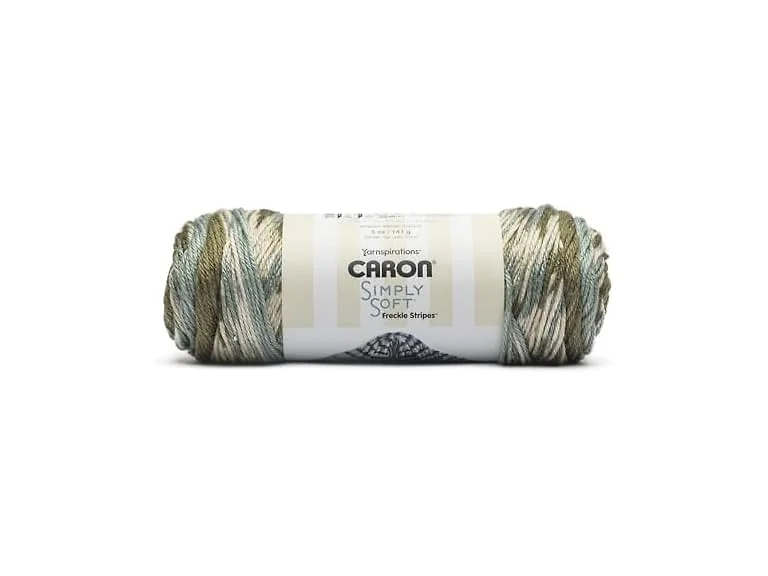 Spinrite Caron Simply Soft Freckle Stripes Yarn