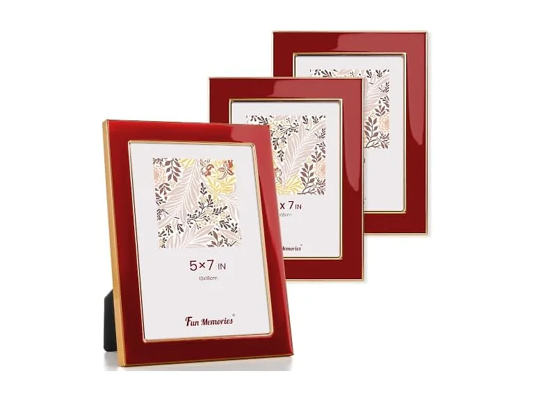 Fun Memories Enamel Picture Frame 3Pk