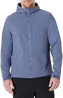 Amazon Essentials Men's Active Lightweight Water Repellent Full-Zip Active Hiking Outdoor Jacket, Slate Grey, XX-Large