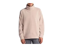 HEAD Women’s Cozy Cowl Neck Pullover, Relaxed Fit, Soft Midweight Material, Mushroom, Small
