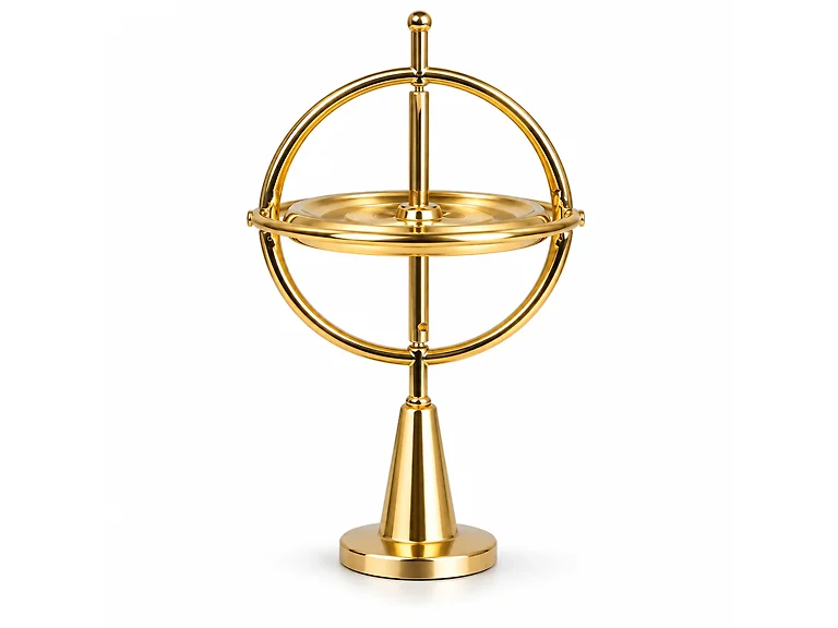 Anti-Gravity Gyroscope Toy - Gold