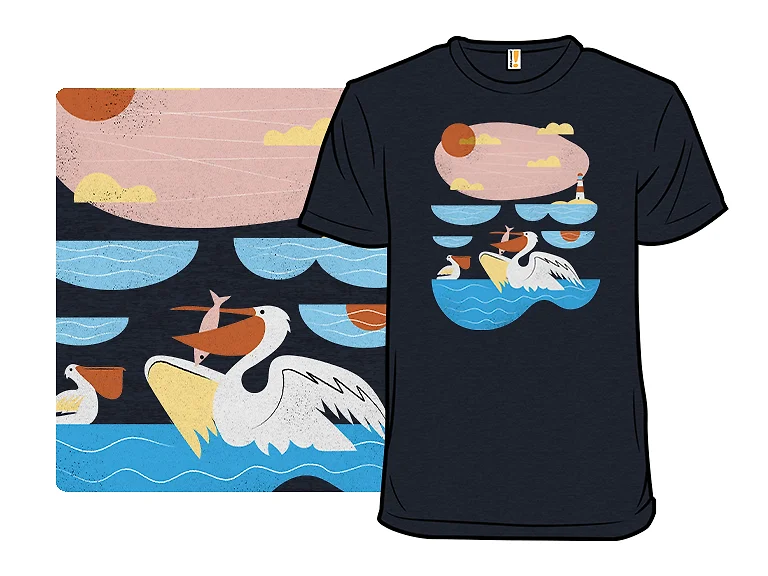 Pelican Fishing