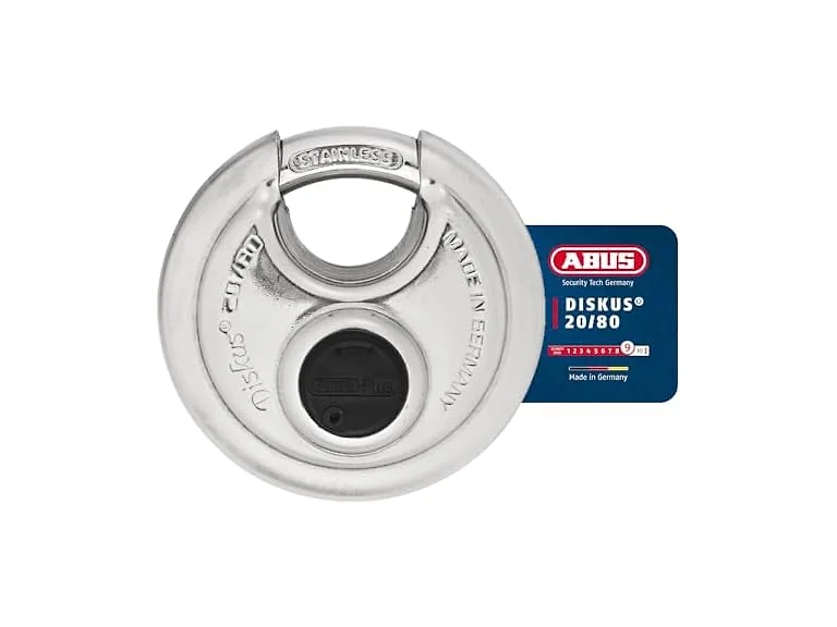 Abus 20/80 Diskus Hanging Padlock Special