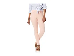 Amazon Essentials Women's Skinny Fit Mid-Rise Stretch Pull-On Jegging with Pockets - Discontinued Colors, Coral Pink, 0