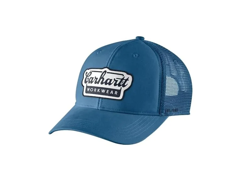 Carhartt Men Rugged Flex Twill Mesh-Back Patch Cap