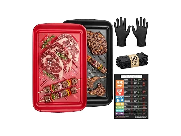 FIRERIOT Grilling Prep and Serve Trays, 17.1" x 10.5"