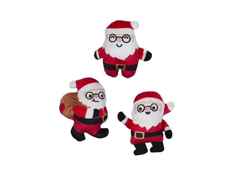 Fringe Studio Pet Toy, Rebels Without A Claus Santas