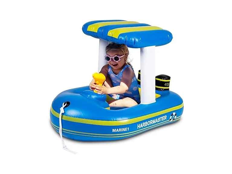 Toddler Inflatable Harbor Patrol Boat