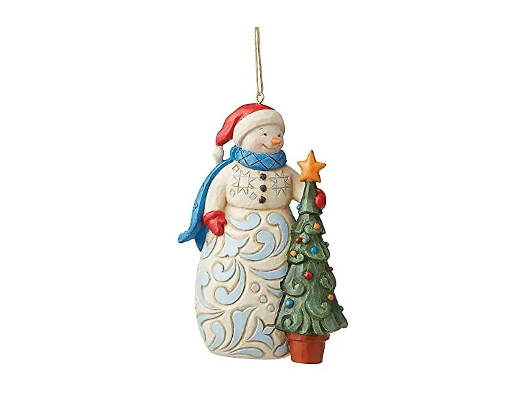 Jim Shore Heartwood Creek Snowman with Tree