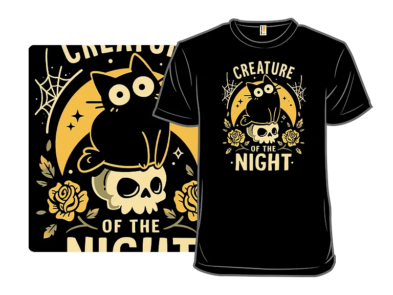 Gothic Night Cat