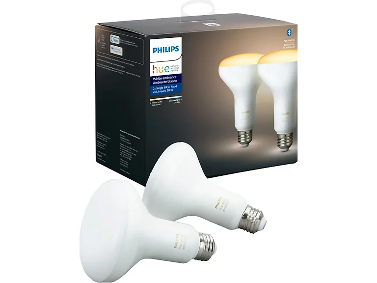 Philips Hue BR30 Bluetooth Smart LED Bulb 4PK