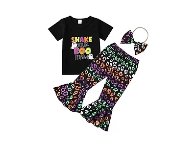 Toddler Girl Halloween Outfit Set