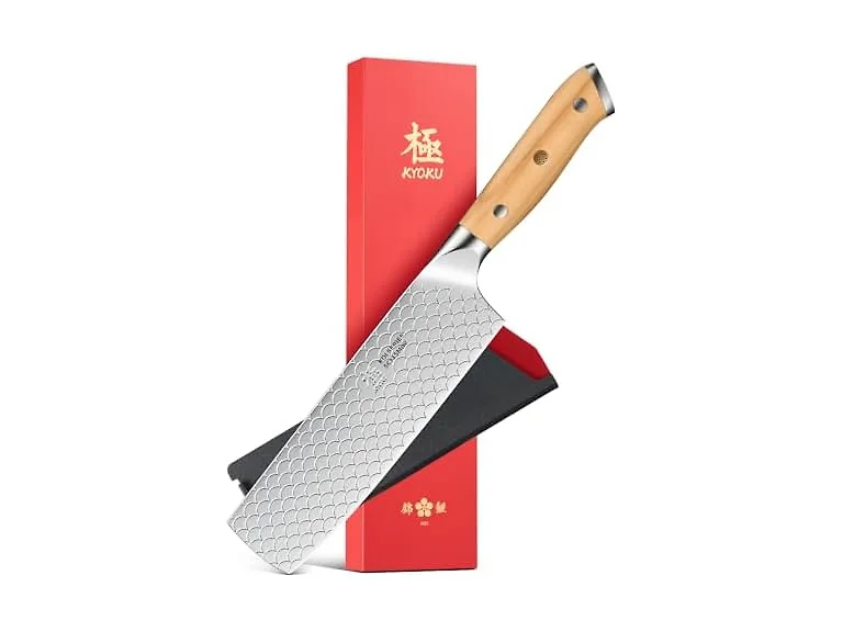 7 in. Japanese Nakiri Knife, Koi Series