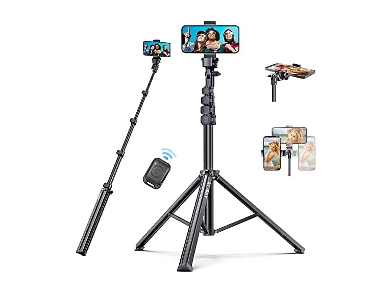 ANGFLY 67" Tripod & Selfie Stick
