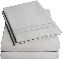 Classic Solid Microfiber Sheet Set