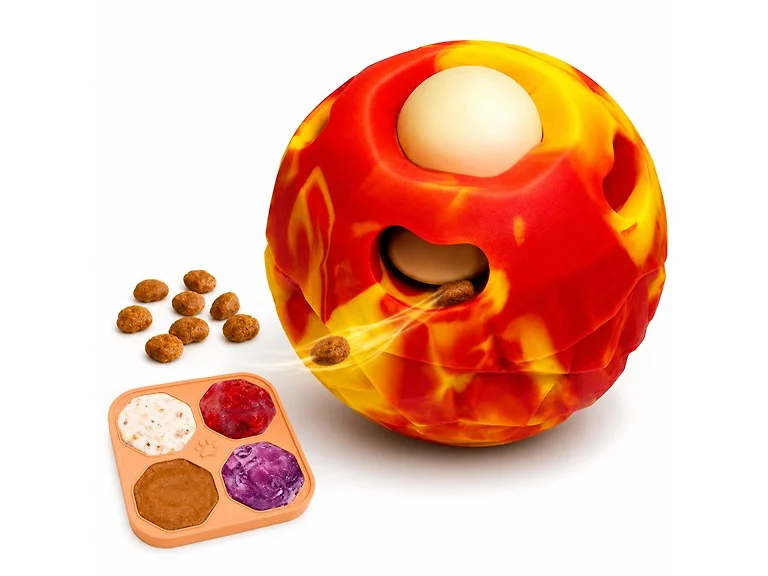 Dog Treat Ball w/ Freezer Tray
