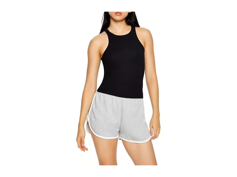 Forever 21 Women's Ribbed Racerback Tank Top