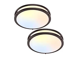 TOBUSA B0F2TJH6TQ Dimmable Ceiling Light 2-Pack 12 Inch