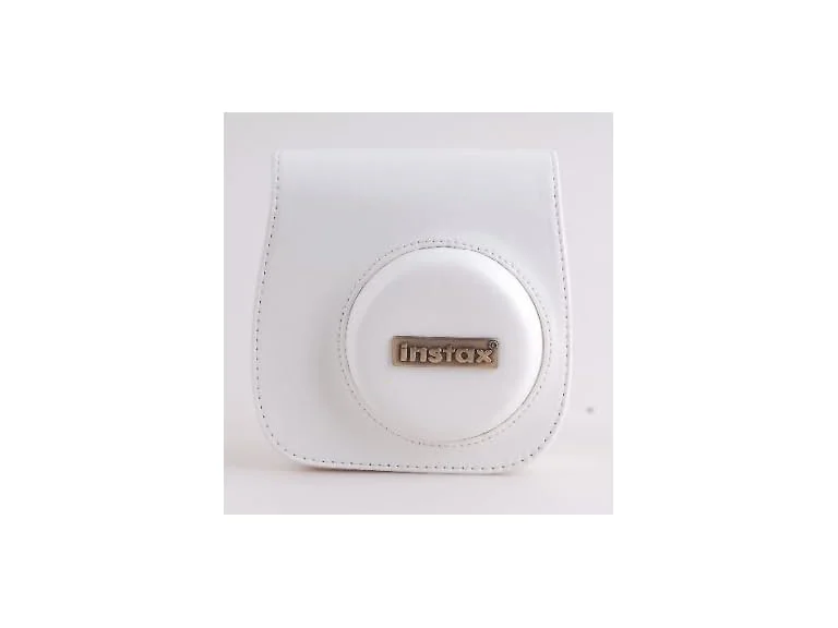 StoreInfinity Camera Leather Bag White