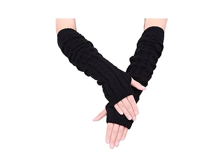 Colorful House (19 Inch) Fingerless Thumb Warmer
