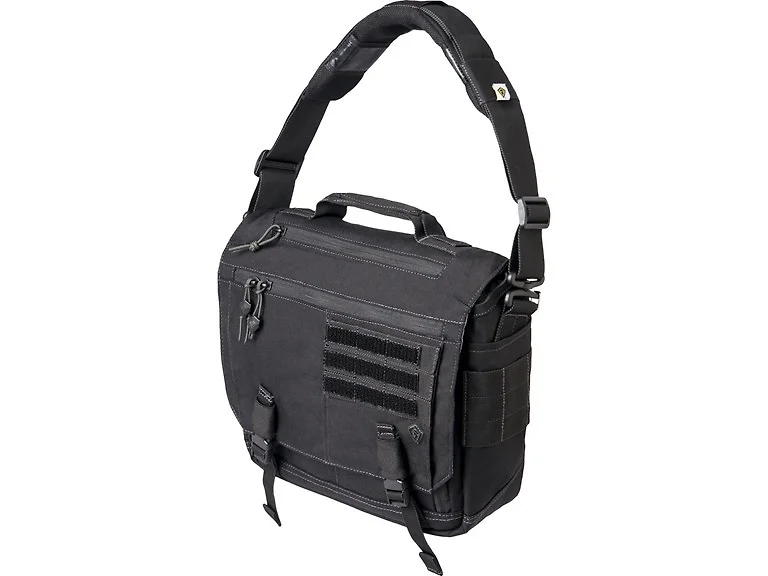 First Tactical Summit Side Satchel, Black