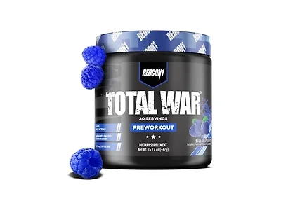 Total War Pre Workout Blue Raspberry