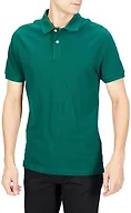 Amazon Essentials Men's Short Sleeve Slim-Fit Cotton Pique Polo Shirt, Breathable Collared, Hunter Green, XX-Large