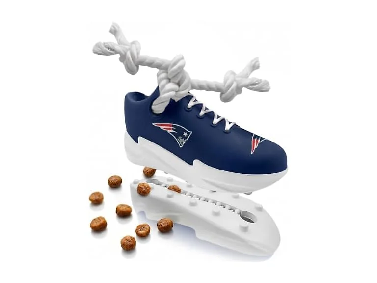 Pets First NFL New England Patriots Cleat Sneaker Dog Toy