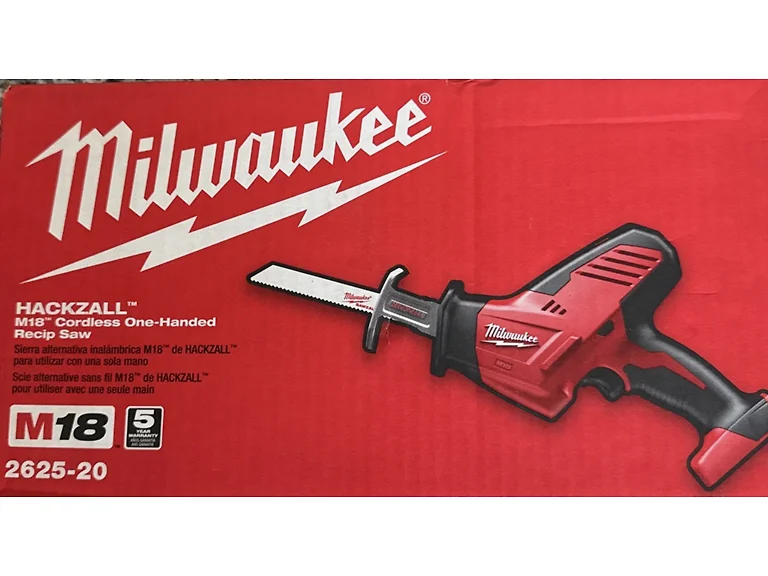 Milwaukee 2625-20 M18 18V Hackzall Recip Saw