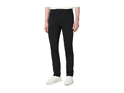 Amazon Essentials Men's Slim Fit Garment Dyed Five Pocket Pants, Black, 29W x 28L