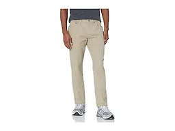 Amazon Essentials Men's 5-Pocket Stretch Twill Jeans-Inspired Casual Pants, Khaki, 28W x 32L