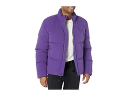 Amazon Essentials Men's Mock Neck Heavyweight Puffer Coat, Black, Small