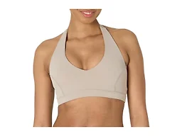 Women's Formflex Light Support Halter Neck Sports Bra Taupe Medium
