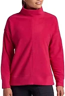 HEAD Women’s Cozy Cowl Neck Pullover, Relaxed Fit, Soft Midweight Material, Cherries Jubilee, Medium