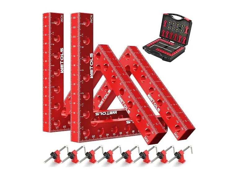 WETOLS 4Pcs 5.5" Corner Clamps