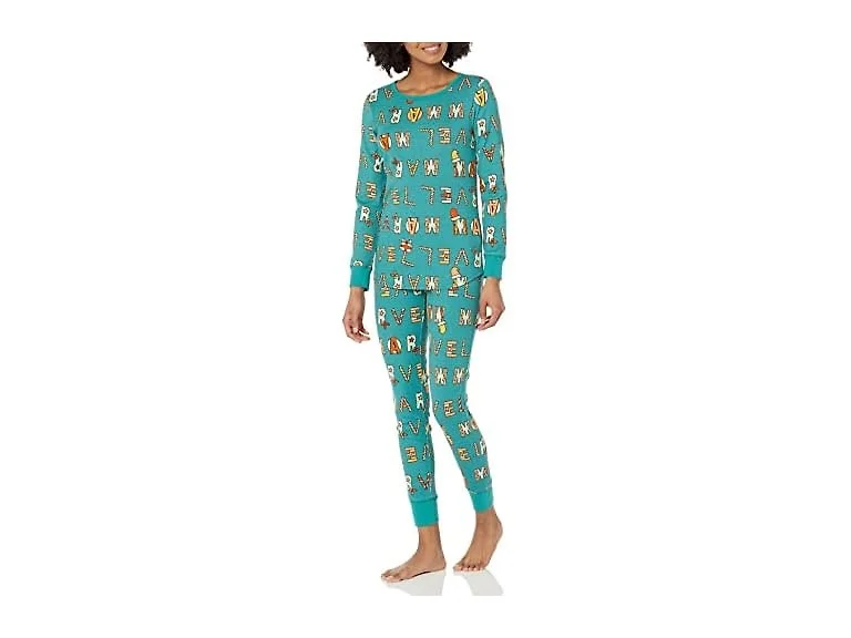 Amazon Essentials Women's Snug-fit Cotton Pajamas