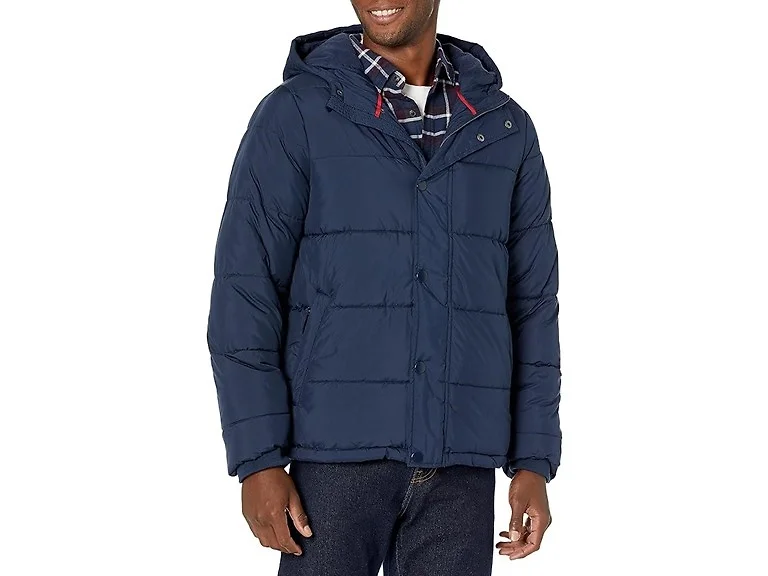 Amazon Essentials Men's Hooded Puffer Coat